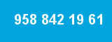 958 842 19 61 958 842 19 61